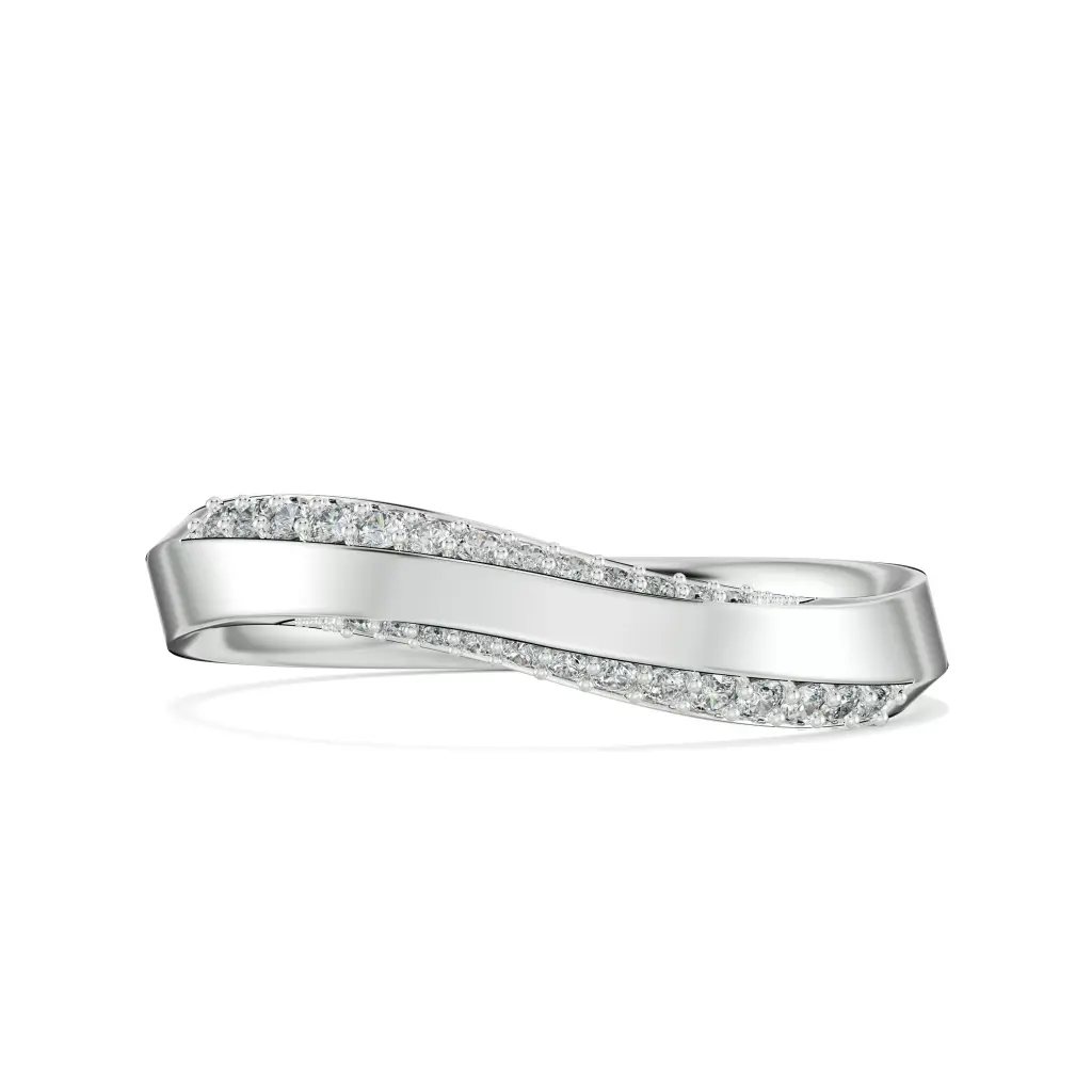 Nhẫn Vàng Trắng - NHWT18F001