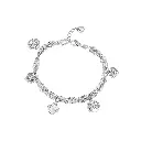 Lắc Tay Vàng Trắng - LTWT18F001