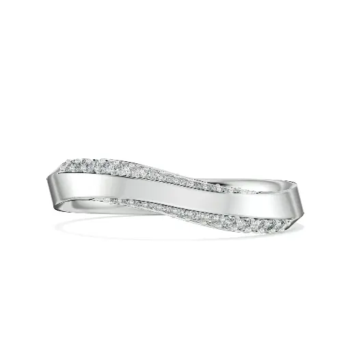 Nhẫn Vàng Trắng - NHWT18F001